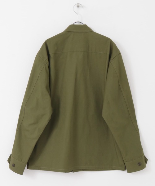 ARMY TWILL(アーミーツイル)の「ARMY TWILL Rip Stop Fatigue Jacket(ミリタリージャケット・メンズ・ブラック/カーキ・MEDIUM/LARGE)」の18枚目の写真