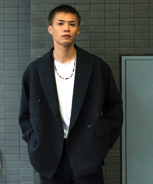 Jieda(ジエダ)の「【JIEDA / ジエダ】GUNCLUB CHECK TAILORED JACKET(テーラードジャケット・メンズ・チャコールグレー・1/2)」の1枚目の写真