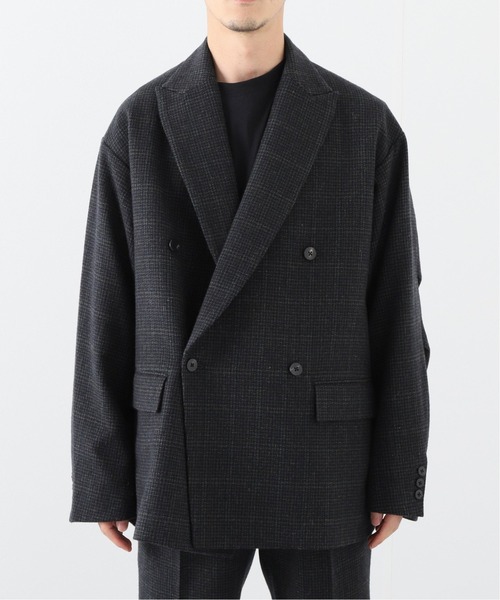 Jieda(ジエダ)の「【JIEDA / ジエダ】GUNCLUB CHECK TAILORED JACKET(テーラードジャケット・メンズ・チャコールグレー・1/2)」の2枚目の写真