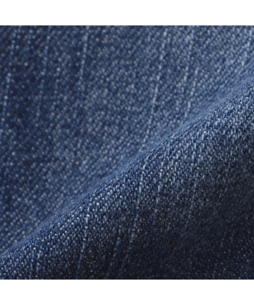 petit main(プティマイン)の「【リンク】リボンテーパードデニムストレッチパンツ(デニムパンツ・キッズ・ネイビー/ブルー・80cm/90cm/100cm/110cm/120cm/130cm)」の8枚目の写真