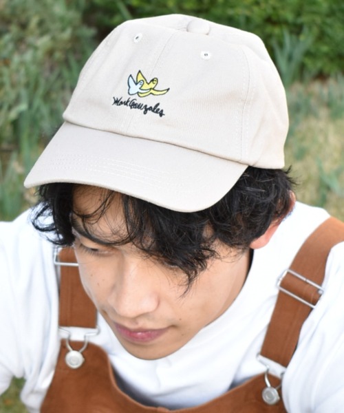 Mark Gonzales（マーク・ゴンザレス）の「＜Mark Gonzales/マークゴンザレス ＞ローキャップ（キャップ・メンズ・ブラック/ベージュ/ホワイト・1）」の3枚目の写真