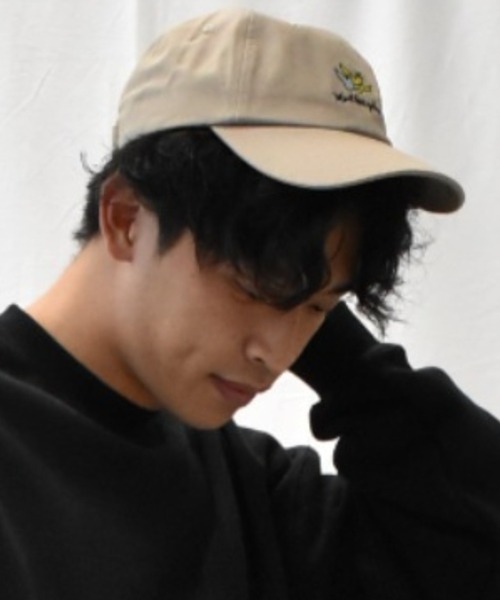 Mark Gonzales（マーク・ゴンザレス）の「＜Mark Gonzales/マークゴンザレス ＞ローキャップ（キャップ・メンズ・ブラック/ベージュ/ホワイト・1）」の8枚目の写真