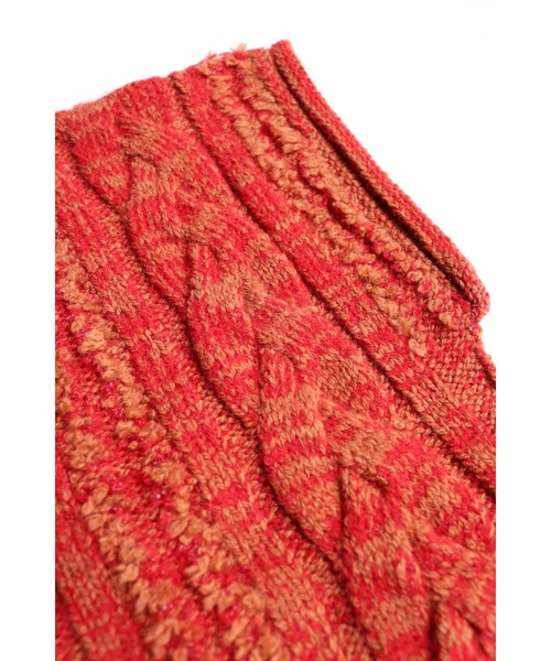 AlexanderLeeChang(アレキサンダーリーチャン)の「AlexanderLeeChang/アレキサンダーリーチャン BIG KNIT VEST ニットベスト(ベスト・メンズ・グレー/バーガンディー/ブラック・2/3)」の19枚目の写真