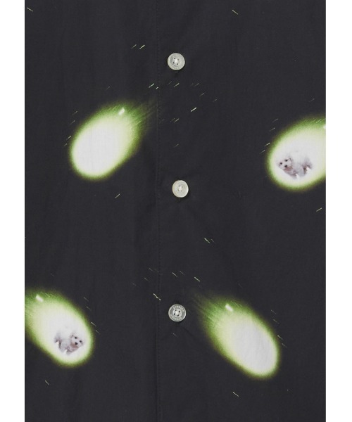 Design Tshirts Store graniph（デザイン　ティーシャツ　ストア　グラニフ）の「ライドオンシューティングスター｜グラフィックシャツ（シャツ/ブラウス・メンズ・ブラック・SMALL/MEDIUM/LARGE）」の4枚目の写真