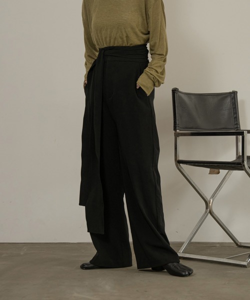 lawgy（ラウジー）の「string wrap pants（その他パンツ・レディース・オレンジ/ブラック/パープル系・FREE）」の15枚目の写真