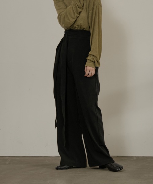 lawgy（ラウジー）の「string wrap pants（その他パンツ・レディース・オレンジ/ブラック/パープル系・FREE）」の16枚目の写真