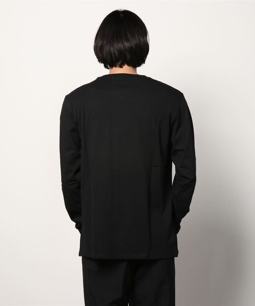 Carhartt WIP(カーハートダブリューアイピー)の「Carhartt WIP/カーハートダブリューアイピー ビッグシルエット ポケットロンT I022094(Tシャツ/カットソー・メンズ・ブラック/ホワイト/イエロー・M/XL/L)」の5枚目の写真