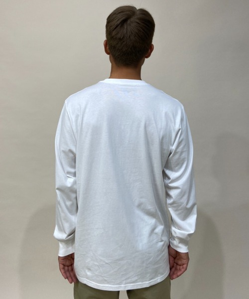 Carhartt WIP(カーハートダブリューアイピー)の「Carhartt WIP/カーハートダブリューアイピー ビッグシルエット ポケットロンT I022094(Tシャツ/カットソー・メンズ・ブラック/ホワイト/イエロー・M/XL/L)」の10枚目の写真