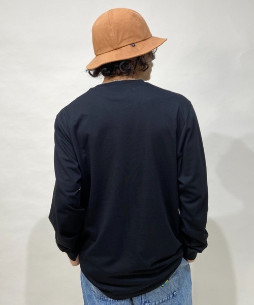 Carhartt WIP(カーハートダブリューアイピー)の「Carhartt WIP/カーハートダブリューアイピー ビッグシルエット ポケットロンT I022094(Tシャツ/カットソー・メンズ・ブラック/ホワイト/イエロー・M/XL/L)」の19枚目の写真