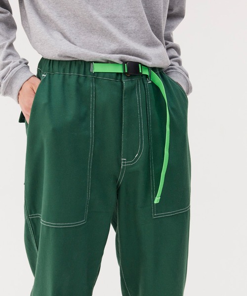 Not So Ape（ノットソーエイプ）の「ネオンベルト ベイカーパンツ（その他パンツ・メンズ・ネイビー/ベージュ/グリーン・MEDIUM/LARGE）」の9枚目の写真