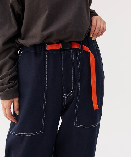 Not So Ape（ノットソーエイプ）の「ネオンベルト ベイカーパンツ（その他パンツ・メンズ・ネイビー/ベージュ/グリーン・MEDIUM/LARGE）」の18枚目の写真