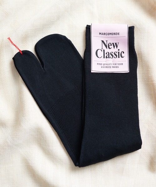 And A(アンドエー)の「MARCOMONDE マルコモンド / high grade cotton tabi socks ハイグレードコットン タビソックス / 176NTB1_1CO-20C(ソックス/靴下・レディース・アイボリー/ブラック/イエロー/パープル/ピンク/ブラウン/ブルー/グレー・WOMENS)」の10枚目の写真