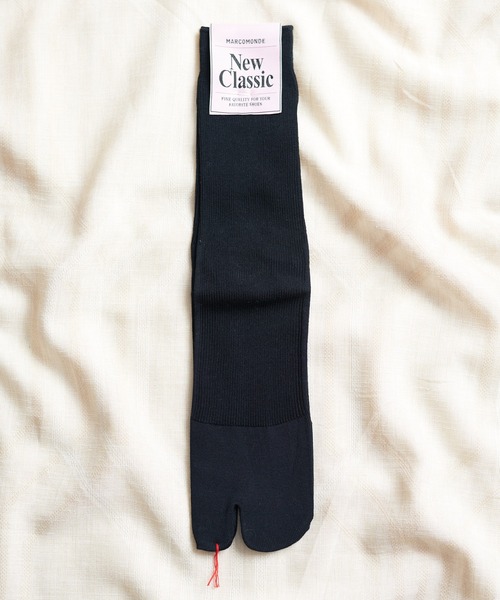 And A(アンドエー)の「MARCOMONDE マルコモンド / high grade cotton tabi socks ハイグレードコットン タビソックス / 176NTB1_1CO-20C(ソックス/靴下・レディース・アイボリー/ブラック/イエロー/パープル/ピンク/ブラウン/ブルー/グレー・WOMENS)」の13枚目の写真