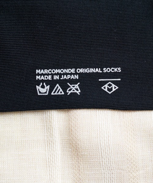 And A(アンドエー)の「MARCOMONDE マルコモンド / high grade cotton tabi socks ハイグレードコットン タビソックス / 176NTB1_1CO-20C(ソックス/靴下・レディース・アイボリー/ブラック/イエロー/パープル/ピンク/ブラウン/ブルー/グレー・WOMENS)」の14枚目の写真
