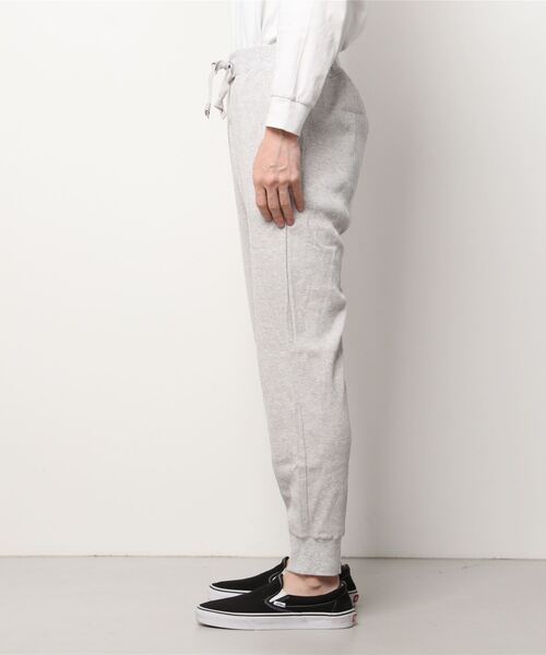 HANES(ヘインズ)の「HANES サーマルパンツ HM9-U102(スウェットパンツ・メンズ・ブラック/杢グレー・M/L/XL)」の3枚目の写真