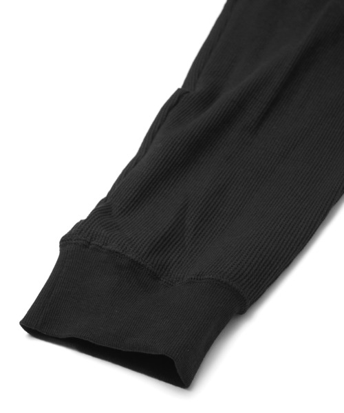 HANES(ヘインズ)の「HANES サーマルパンツ HM9-U102(スウェットパンツ・メンズ・ブラック/杢グレー・M/L/XL)」の12枚目の写真