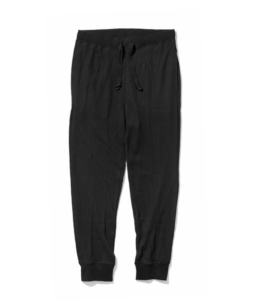 HANES(ヘインズ)の「HANES サーマルパンツ HM9-U102(スウェットパンツ・メンズ・ブラック/杢グレー・M/L/XL)」の15枚目の写真