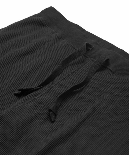 HANES(ヘインズ)の「HANES サーマルパンツ HM9-U102(スウェットパンツ・メンズ・ブラック/杢グレー・M/L/XL)」の11枚目の写真