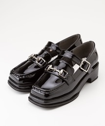 DearMyLoveRose | スクエアトゥベルトローファーパンプス(パンプス)