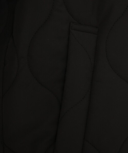 DRESKIP(ドレスキップ)の「◆発熱中綿異素材キルティングコート(その他アウター・レディース・カーキ/ブラック/ナチュラル・02/03)」の9枚目の写真