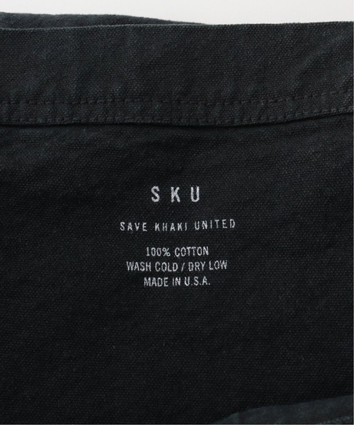 SAVE KHAKI UNITED（セーブカーキユナイテッド）の「SKU CANVAS TOTE BAG（トートバッグ・メンズ・ホワイト×ホワイト/ナチュラル/ブラック系その他・FREE）」の7枚目の写真