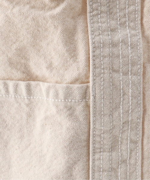 SAVE KHAKI UNITED（セーブカーキユナイテッド）の「SKU CANVAS TOTE BAG（トートバッグ・メンズ・ホワイト×ホワイト/ナチュラル/ブラック系その他・FREE）」の6枚目の写真