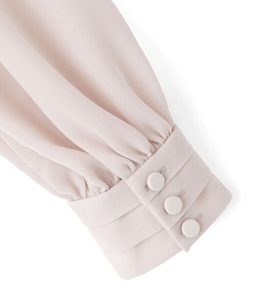 ANAYI(アナイ)の「【Eternal Line 2022】シアードビーボウタイプリーツ ワンピース(ワンピース・レディース・ライトピンク/ライトブルー/ネイビー/ミント/ブラック・36/38/34)」の16枚目の写真