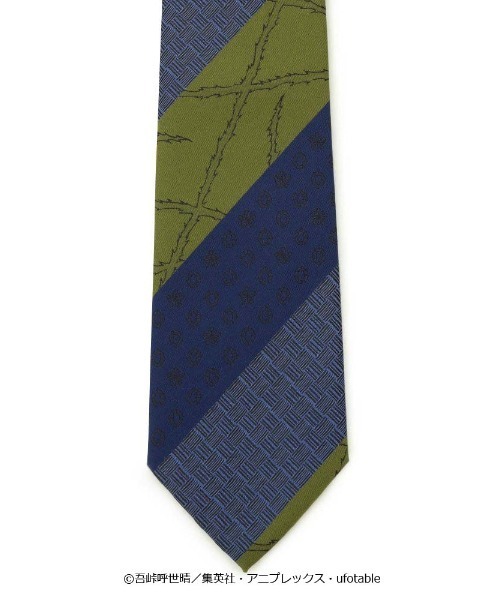 Perfect Suit FActory（パーフェクトスーツファクトリー）の「鬼滅の刃コラボネクタイ 不死川/伊黒/天元（ネクタイ・メンズ・ネイビー・FREE）」の2枚目の写真