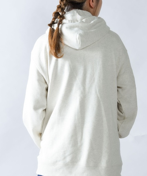 Printstar（プリントスター）の「2-9.7oz Standard Toms Pull Over Hoodie（パーカー・レディース・ホワイト/ブラック/ネイビー/グリーン/杢グレー/バーガンディー/オートミール・M/L/XL/S）」の9枚目の写真