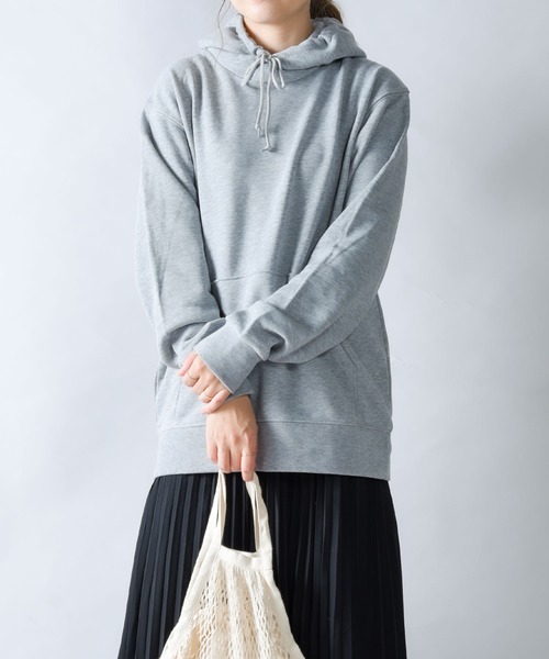 Printstar（プリントスター）の「2-9.7oz Standard Toms Pull Over Hoodie（パーカー・レディース・ホワイト/ブラック/ネイビー/グリーン/杢グレー/バーガンディー/オートミール・M/L/XL/S）」の15枚目の写真