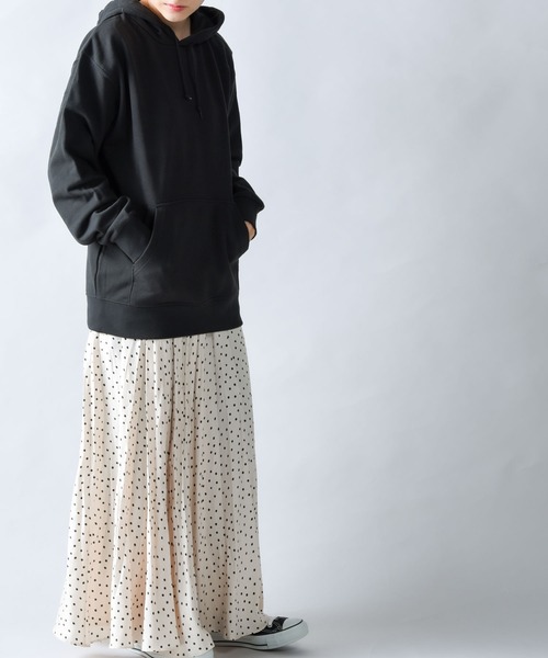 Printstar（プリントスター）の「2-9.7oz Standard Toms Pull Over Hoodie（パーカー・レディース・ホワイト/ブラック/ネイビー/グリーン/杢グレー/バーガンディー/オートミール・M/L/XL/S）」の10枚目の写真