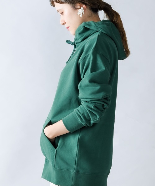 Printstar（プリントスター）の「2-9.7oz Standard Toms Pull Over Hoodie（パーカー・レディース・ホワイト/ブラック/ネイビー/グリーン/杢グレー/バーガンディー/オートミール・M/L/XL/S）」の17枚目の写真