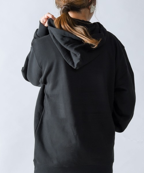 Printstar（プリントスター）の「2-9.7oz Standard Toms Pull Over Hoodie（パーカー・レディース・ホワイト/ブラック/ネイビー/グリーン/杢グレー/バーガンディー/オートミール・M/L/XL/S）」の11枚目の写真
