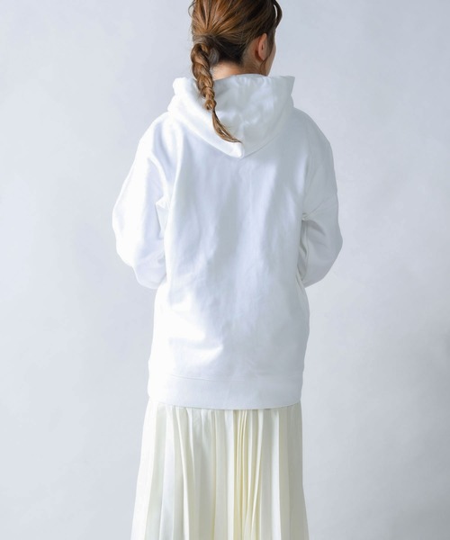 Printstar（プリントスター）の「2-9.7oz Standard Toms Pull Over Hoodie（パーカー・レディース・ホワイト/ブラック/ネイビー/グリーン/杢グレー/バーガンディー/オートミール・M/L/XL/S）」の20枚目の写真