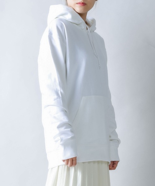 Printstar（プリントスター）の「2-9.7oz Standard Toms Pull Over Hoodie（パーカー・レディース・ホワイト/ブラック/ネイビー/グリーン/杢グレー/バーガンディー/オートミール・M/L/XL/S）」の21枚目の写真