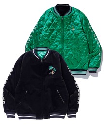 XLARGE | REVERSIBLE FLAG GAL SOUVENIR JACKET(スタジャン)