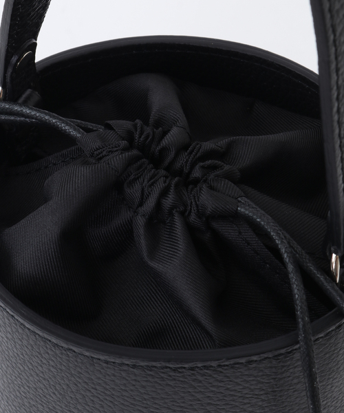 Tiara（ティアラ）の「【ANDREA CARDONE】バケツ型バッグ（ショルダーバッグ・レディース・ピンク/グリーン/アイボリー/グレー系その他/ブラック・FREE）」の9枚目の写真