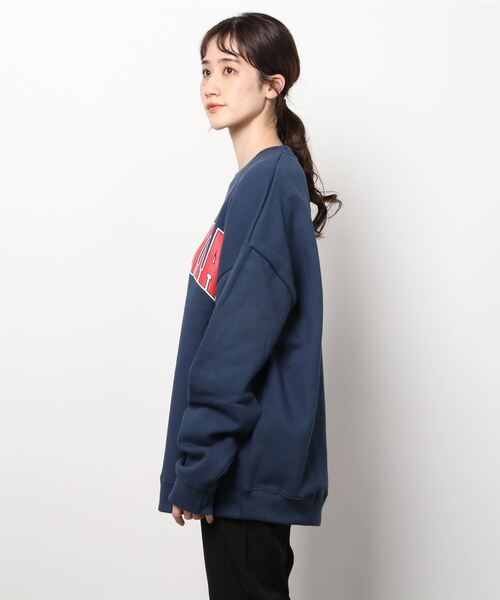 Figments（フィグメンツ）の「VIRGINIAスウェット（スウェット・レディース・ライトグレー/ネイビー・FREE）」の13枚目の写真