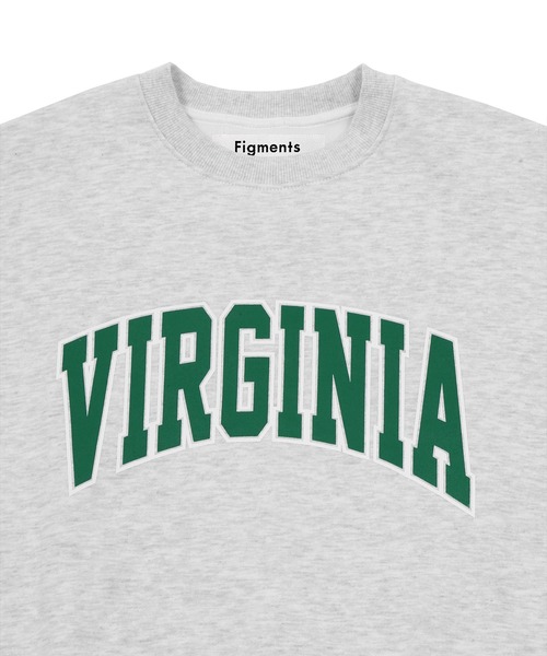 Figments（フィグメンツ）の「VIRGINIAスウェット（スウェット・レディース・ライトグレー/ネイビー・FREE）」の8枚目の写真