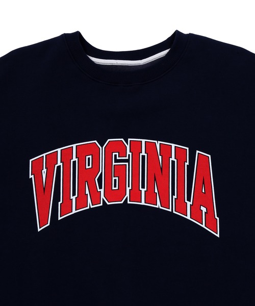 Figments（フィグメンツ）の「VIRGINIAスウェット（スウェット・レディース・ライトグレー/ネイビー・FREE）」の5枚目の写真