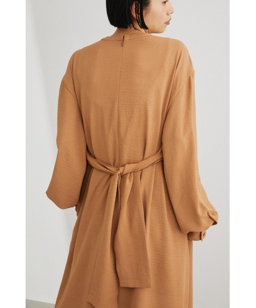 STYLEMIXER（スタイルミキサー）の「ワイドベルトレイヤードワンピース（ワンピース・レディース・ベージュ/ブラック/レッド/ミント・SMALL/MEDIUM）」の19枚目の写真