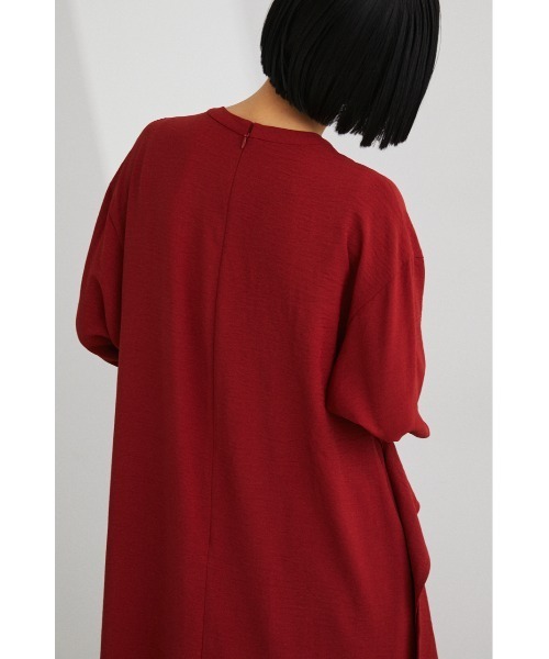 STYLEMIXER（スタイルミキサー）の「ワイドベルトレイヤードワンピース（ワンピース・レディース・ベージュ/ブラック/レッド/ミント・SMALL/MEDIUM）」の21枚目の写真