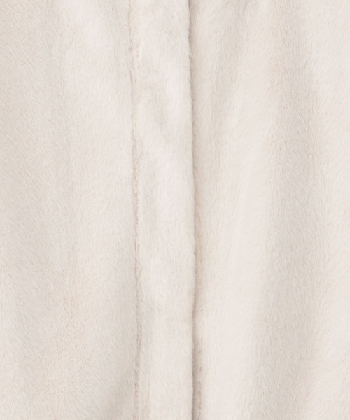 Heather（ヘザー）の「フワフワファーベスト 268994（その他アウター