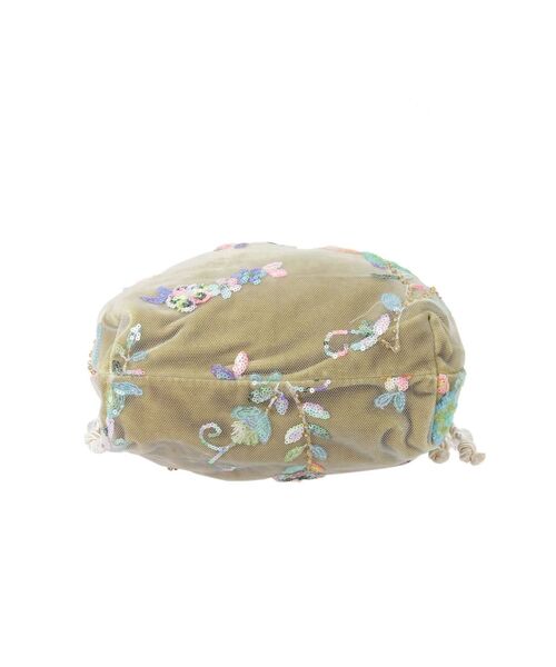 merry jenny(メリージェニー)の「floralスパンコールポシェット(ショルダーバッグ・レディース・ピンク/ライトグリーン・FREE)」の16枚目の写真