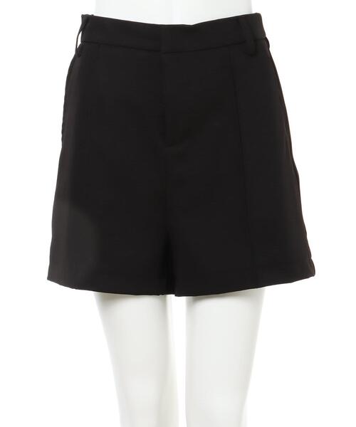 INGNI(イング)の「センターシームショートパンツ(その他パンツ・レディース・ブラック/ベージュ/グリーン・FREE)」の4枚目の写真