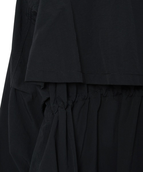 ADAM ET ROPE'(アダムエロペ)の「ドロストブルゾン(ブルゾン・レディース・ホワイト/ブラック・FREE)」の15枚目の写真