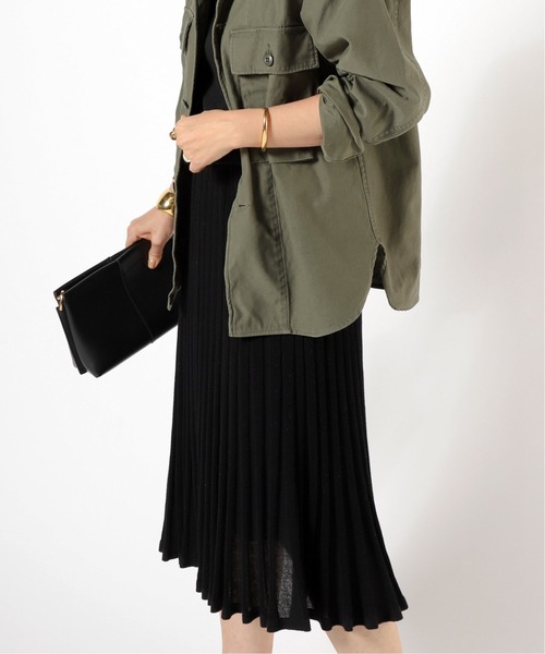 Deuxieme Classe Jazzy ニットスカート ブラック Deuxieme