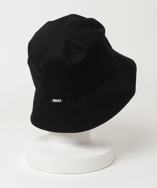 BASIC COTTON(ベーシックコットン)の「【BASIC COTTON/ベーシックコットン】COTTON BUCKET HAT/コットンバケットハット バケハ(ハット・メンズ・ブラック・ONE SIZE)」の9枚目の写真