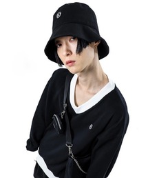 【BASIC COTTON/ベーシックコットン】COTTON BUCKET HAT/コットンバケットハット バケハ