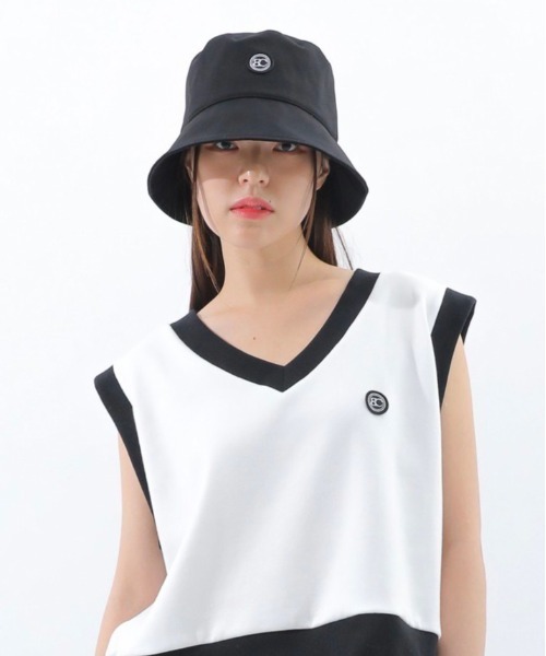 BASIC COTTON(ベーシックコットン)の「【BASIC COTTON/ベーシックコットン】COTTON BUCKET HAT/コットンバケットハット バケハ(ハット・メンズ・ブラック・ONE SIZE)」の10枚目の写真